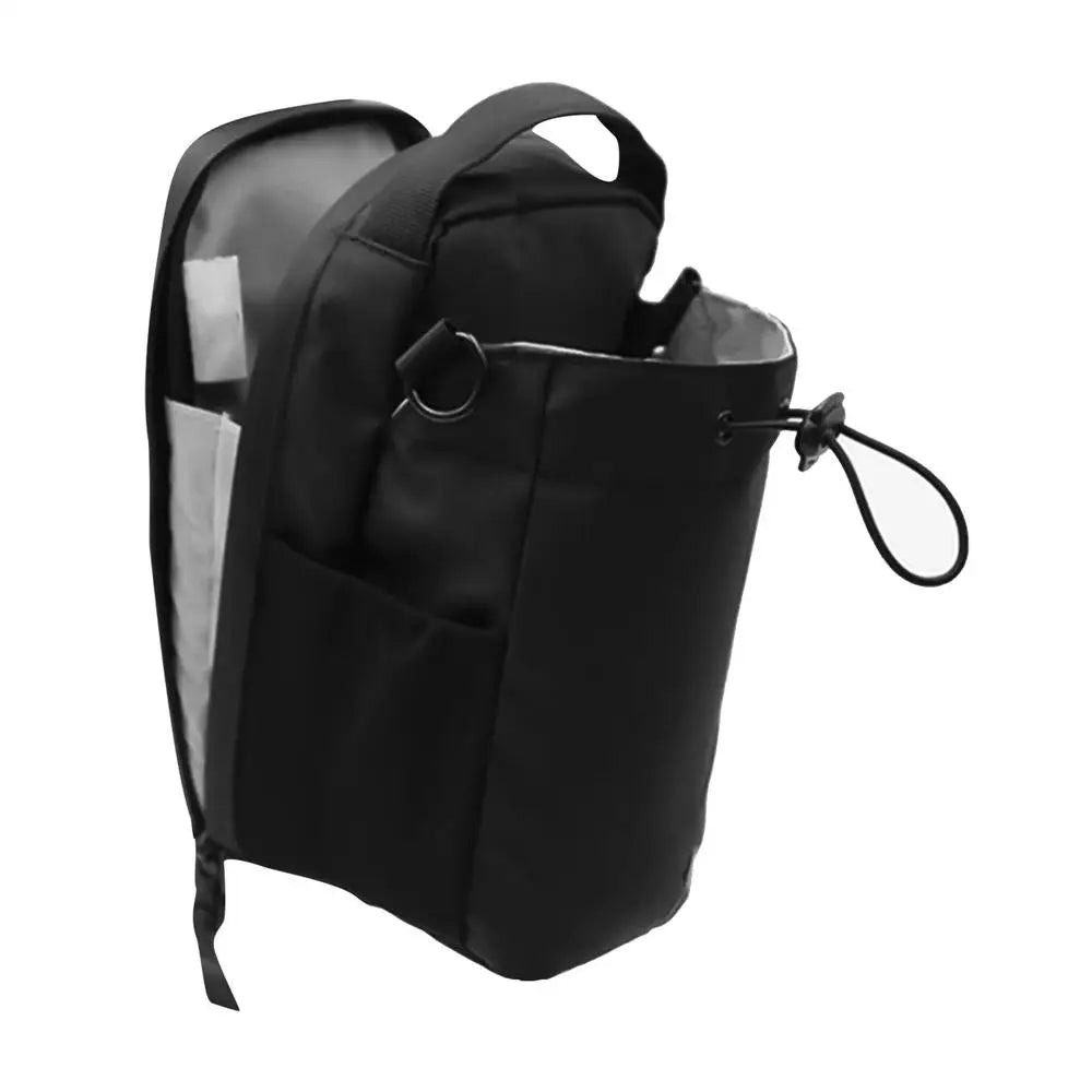 Magnetic Gym Sling Bag Large Capacity Magnet Water Bottle Pouch Phone Holder Crossbody Bag for Outdoor Sports and Activities